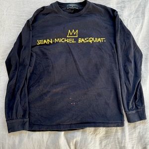 Designer, long sleeve T-shirt by Jean Michael basquiat
